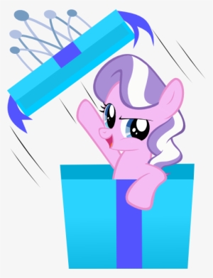 Magerblutooth, Box, Diamond Tiara, Female, Open Mouth, - Cartoon