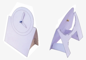 On A3 Card, Add Your Design Of Lettering And The Image - Clock