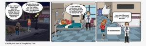 The Girl Who Got Struck By Lightning - Cartoon