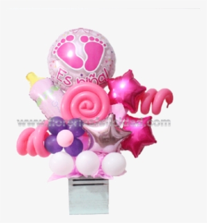 Arreglo De Globos Es Niña - Mexico City