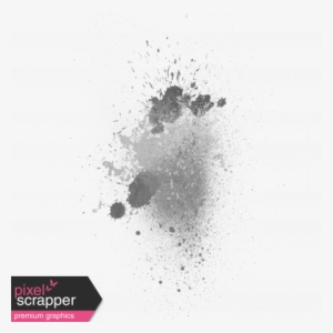 Paint Stamp Template - Digital Scrapbooking