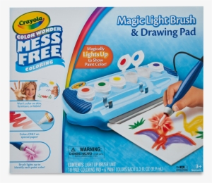 Color Wonder Magic Light Brush & Drawing Pad - Crayola Color Wonder Magic Light Brush & Drawing