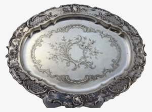 Silver Serving Tray - Platter