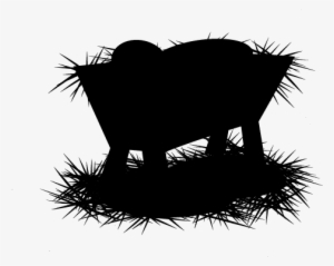 Jesus In Manger Clip Art - Jesus