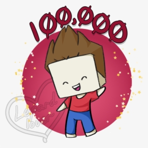 “@pixlpit Hit 100k On His Gaming Channel Today So I - Cartoon