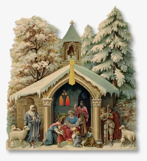 Fleur De Lis Nativity - Christmas Day