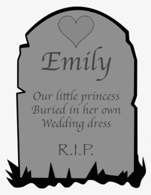 Emily S Tombstone By Scroogemacduck On Deviantart - 70x50cm Pvc 3d Wall Stickers Quote Love Art Murals