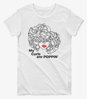 Curls Poppin' Women's Tee