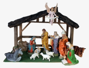 11 Piece Belen Set With House - House