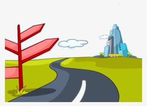 Png Transparent Stock Cartoon Photography Road Material - Road Cartoon