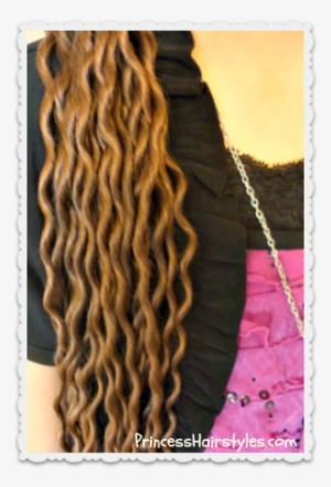 Noodle Curls, No Heat Tutorial - Hair