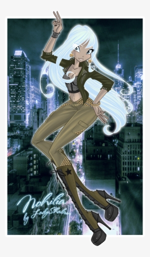 Nohilia Against The Night City - Sjoloon City Night 10' X 10' Cp Backdrop Computer Printed