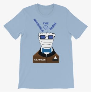 Panda Bear Riding Shark Funny Cartoon Fantasy T-shirt