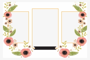 Drawn Flowers - Photo Booth
