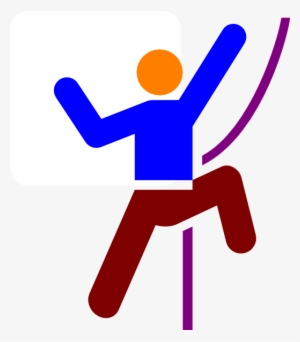 Small - Rock Climbing Clip Art