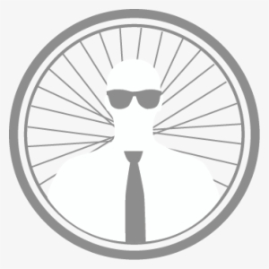 Traffic Safety Tips From The Invisible Man - Roda De Bicicleta Desenho