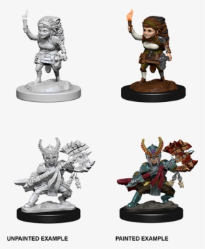 D&d Nolzurs Marvelous Miniatures Female Halfling Fighter - Dungeons & Dragons
