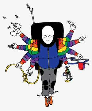 Banner Library Stock Uncategorized Tri Climbing - Cartoon