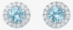 Carrington Ella Aquamarine Stud Earrings Earrings Aquamarine - Aquamarine Stud Earrings