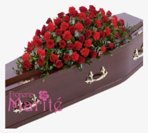 Envio De Flores A Domicilio - Red Roses Funeral Spray