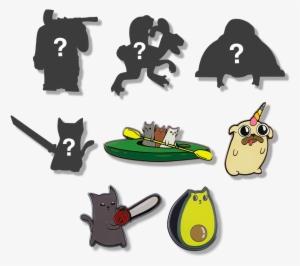 Exploding Kittens Collectible Pins - Exploding Kittens Zombie Cat