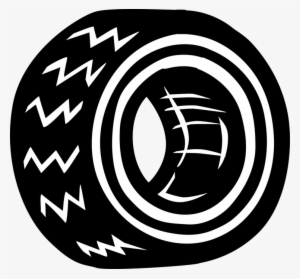 Vector Illustration Of Modern Pneumatic Rubber Tire