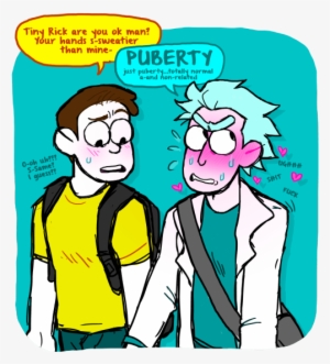 C137cest Part 2 Tiny Rick X Morty - Tiny Rick X Morty Fanart