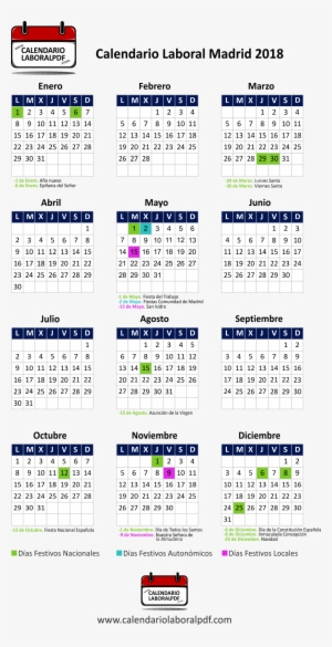 Calendario Laboral 2018 Coruña