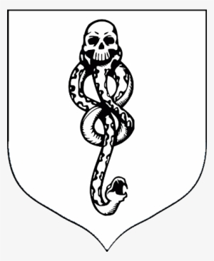 Dyser Marauders Main Shield - Harry Potter Skull Snake