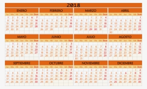Calendario Pared A3plus Todo El A O A La Vista Tus - Calendario 2018 Png Naranja