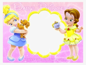 Molduras Princesas Baby Png - All The Princess Baby