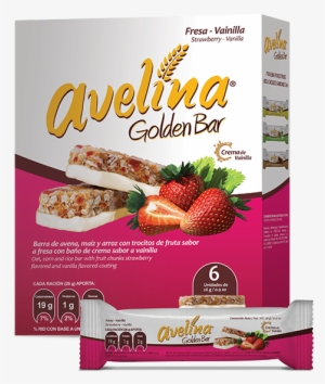 Goldenbar Fresa Y Vainilla - Avelina