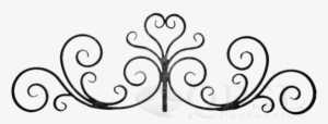 Custom Wrought Iron Design - Wrought Iron Gate Top