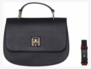Tommy Hilfiger Leather Twist Crossover Bag - Bag