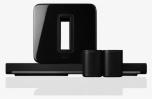 Quickly Build Your Home Sound System With These Speaker - Sonos 5.1 Surround Sound Package With Playbar