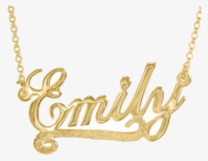 Usa Name Necklace , Custom Jewelry , Name Necklace - Necklace