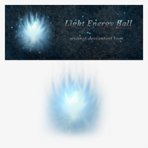 Black People Clipart - Light Energy Ball Png