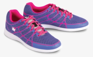 Brunswick Aura Purple/pink - Brunswick Ladies Aura Bowling Shoes- Purple/pink, Size:
