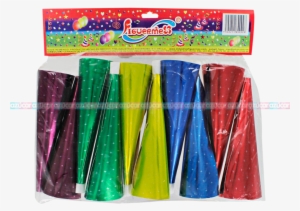 Globos, Fiesta Y Color Corneta Lisa Metalica Chica - Candle