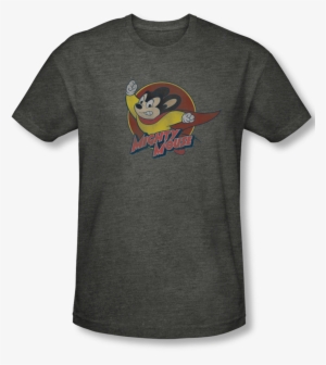 T-shirt: Mighty Mouse - Mighty Circle, 3x3in.