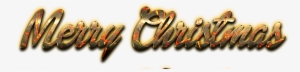 Merry Christmas Word Art Png Image - Art