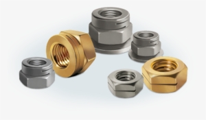 Línea De Tuercas Ranuradas - Parafusos E Porcas Png