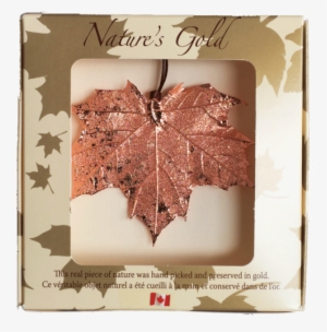 Maple Leaf Ornament - Jewellery