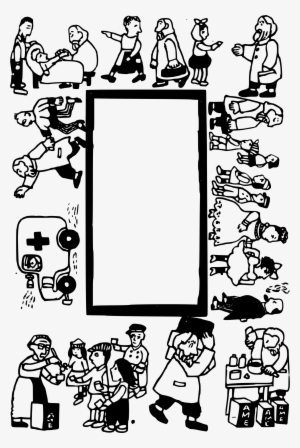 This Free Icons Png Design Of Cartoon Doctor Frame
