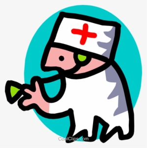 Cartoon Royalty Free Vector Clip Art Illustration - Clinical Features Clipart