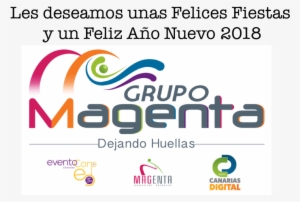 Feliz 2018 - Magenta