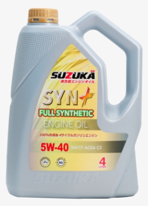 Suzuka Syn Fully 5w40 4l - Plastic