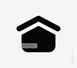 Vector Icon Of House - Icona Vettoriale Telefono E Mail