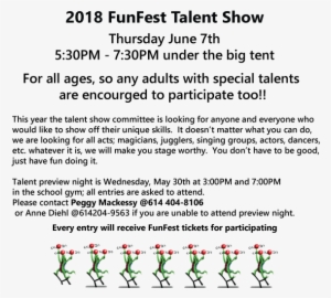 2018 Funfest Talent Show - June 7
