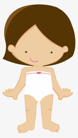 Costura E Roupas - Dress Up Doll Clipart